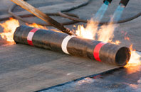 Flash flat roof sealing