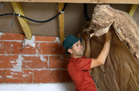 Flash tapered roof insulation